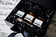 Luxe Trio Collection which include three 4 ounce jars of our signature flavor profiles. 